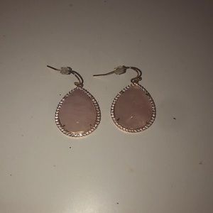 LOFT Jewelry - Never worn light pink earrings LOFT Jewelry - Never worn light pink earrings